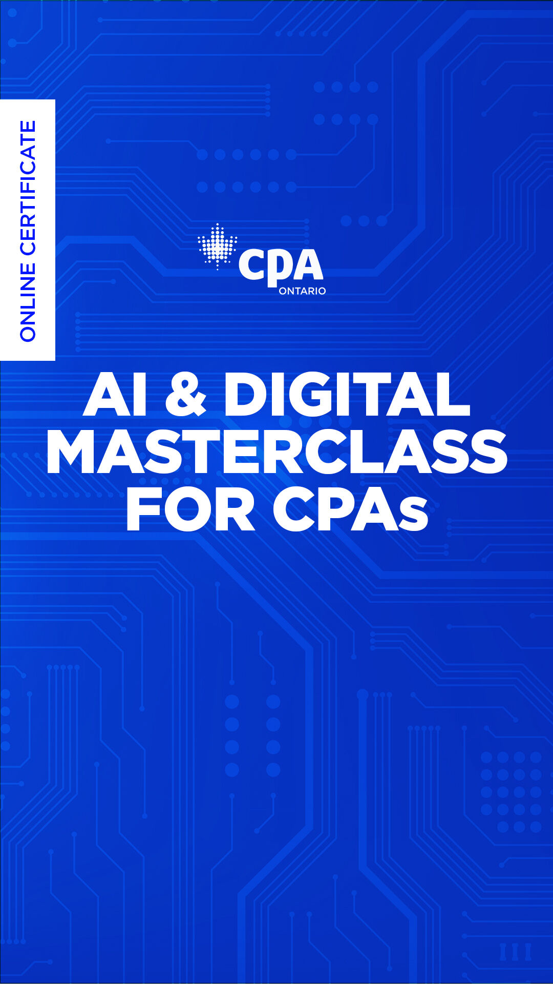 AI and digital masterclass for CPAs