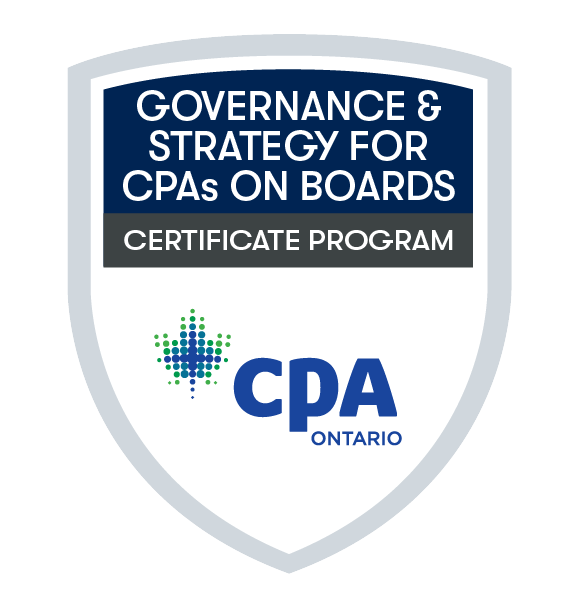 Governance and Strategy Badge