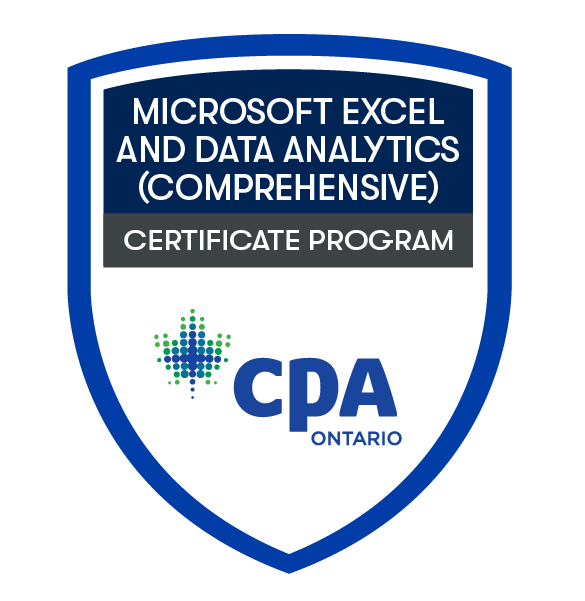 Exel and Data Analytics (Comprehensive) Badge