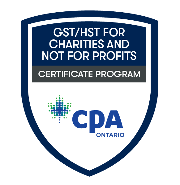 GST/HST for Charities Badge